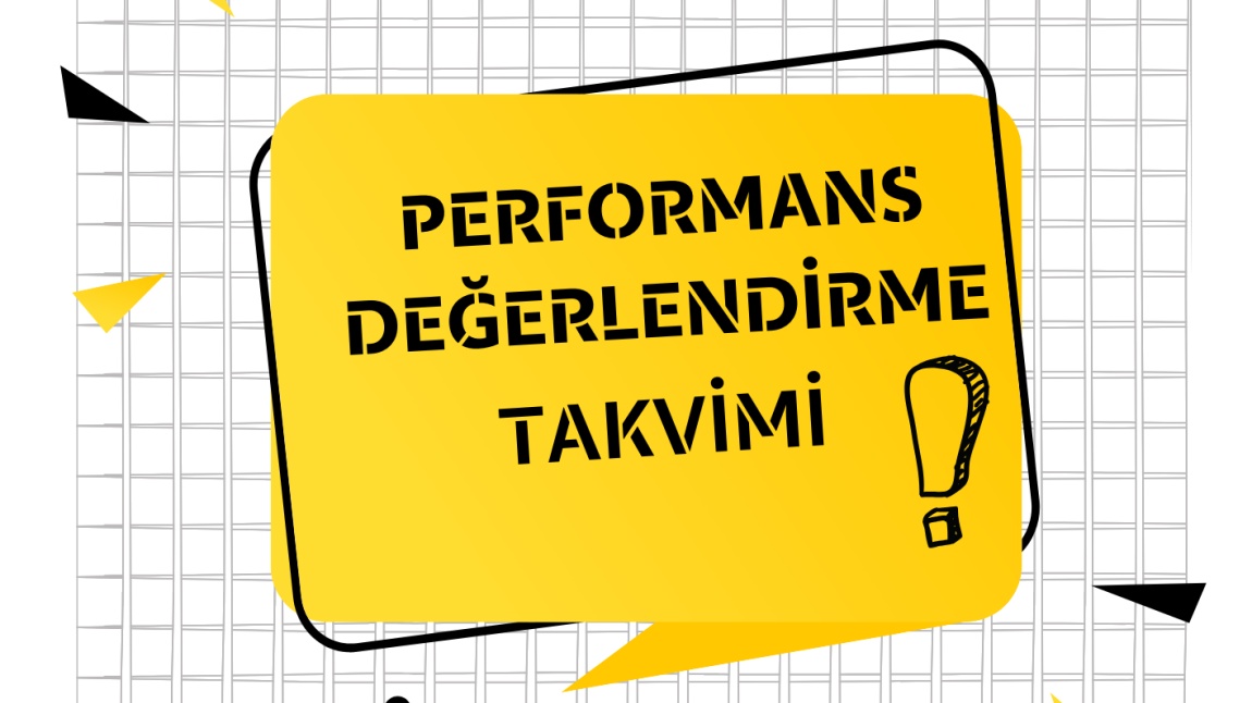 Performans Değerlendirme Takvimi